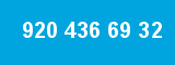 920 436 69 32
